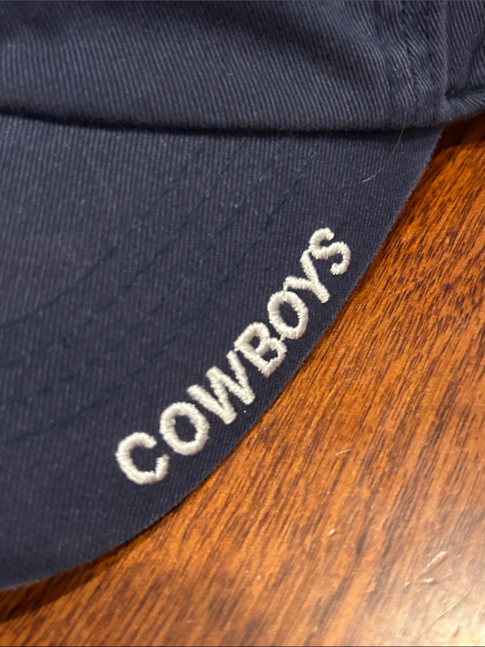 Dallas Cowboys Authentic MENS Navy OSFM Cap - Picture 3 of 8